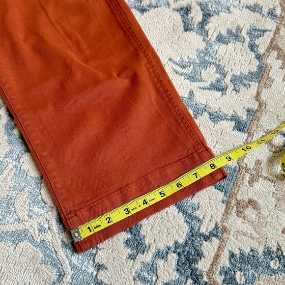 Super cool and comfortable High Rise Straight Crop Chinos by Gap size 10 - Picture 9 of 13